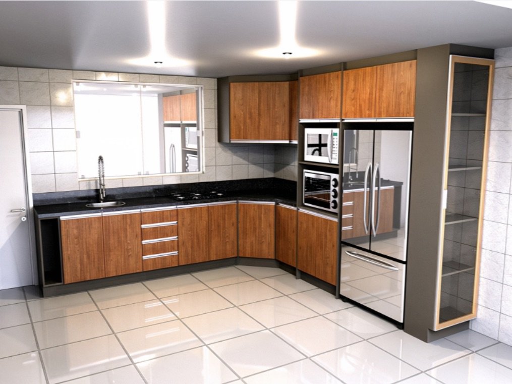 Projeto de cozinha da Estilo Móveis